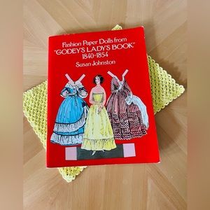 Vintage (1977) Fashion Paper Dolls From Godey's Lady's Book 1840-1854